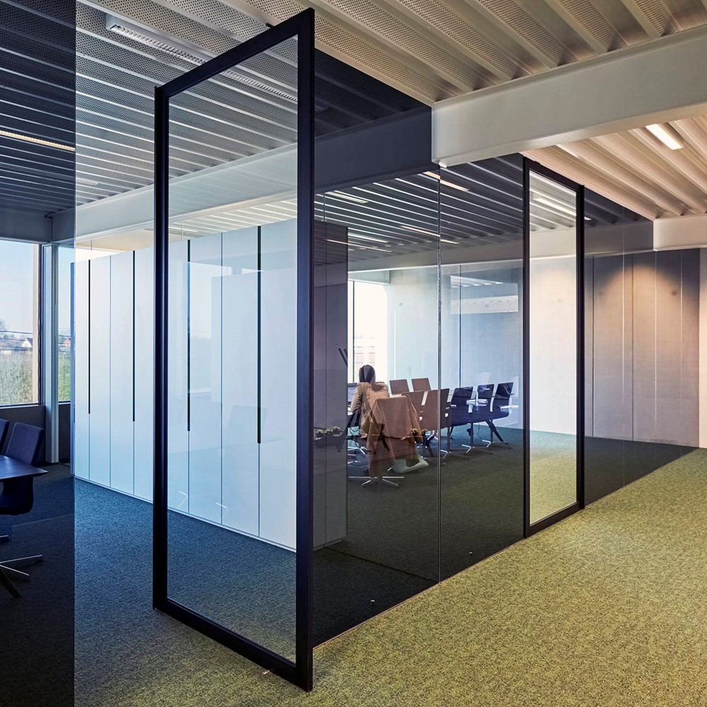 Internal Glass Partitioning